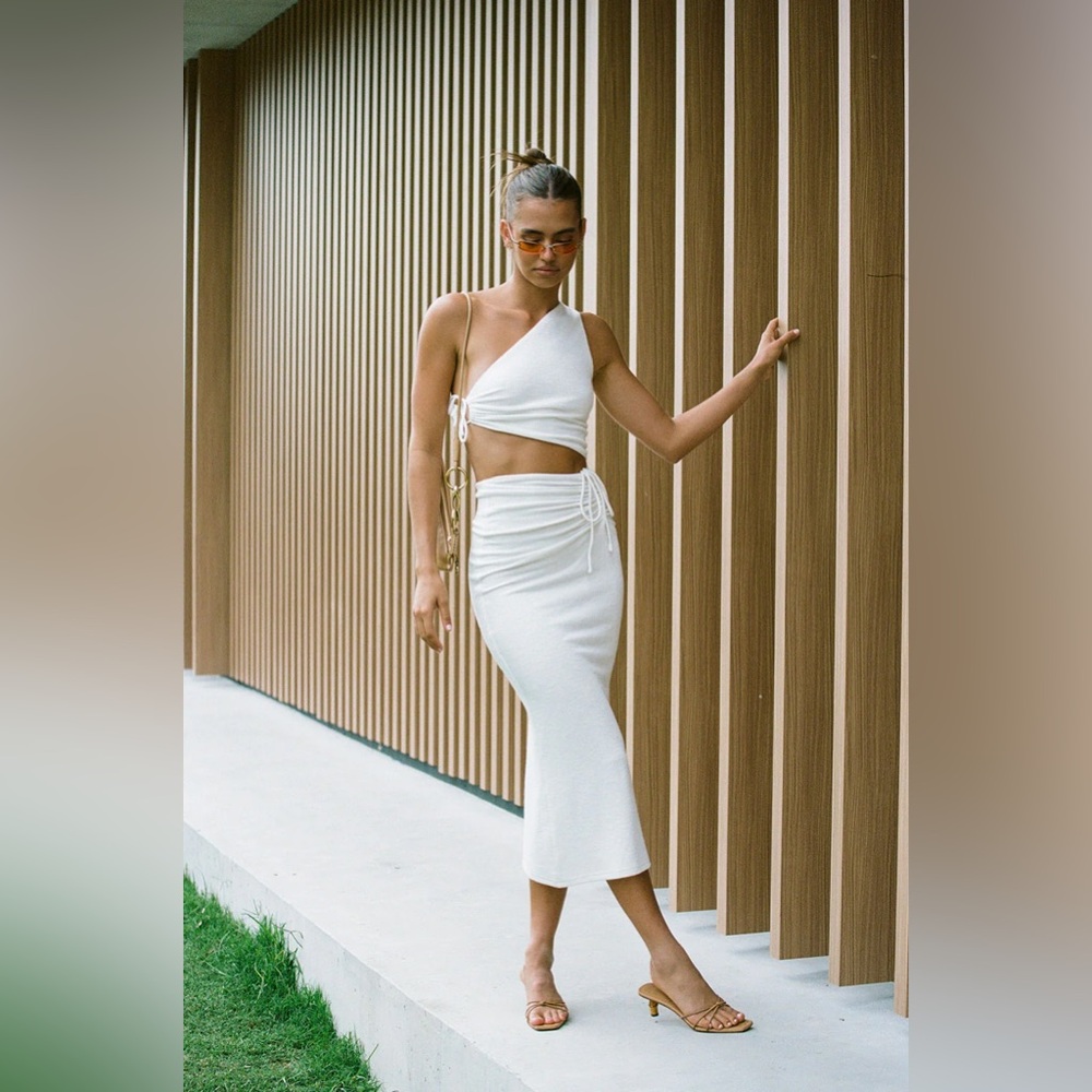 Sabo Skirt White Azaria Dress
